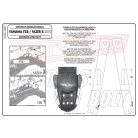 Oldaldoboztartóhoz kiegészítő szett Yamaha FZ8 / Fazer 8 800 (10-15) GIVI