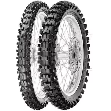   PIRELLI gumiköpeny 90/100-14 SCORPION MX32 MID SOFT NHS 49M TT HÁTSÓ KERÉKRE