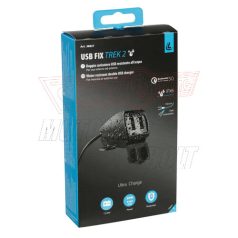 USB töltő csavaros rögzítésű vízálló LAMPA Trek 2