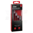 Kábel USB/C+micro+lightning 100cm töltő Lampa