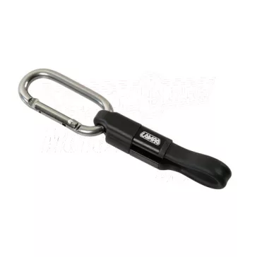 Kulcstartós MICRO USB töltő+adat kábel 10cm Lampa