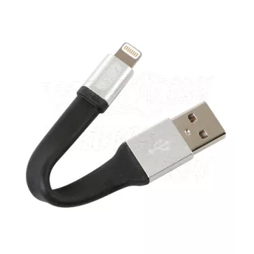 Kulcstartós APPLE töltő+adat kábel 10cm Lampa