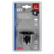 USB töltő dupla burkolatba szerelhető LAMPA