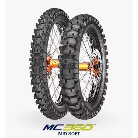 METZELER gumiköpeny 100/90-19 MC360 MID SOFT 57M TT hátsó kerékre