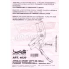 Oldalsztender APRILIA Sportcity 50-125 BUZZETTI