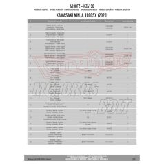 Csomagtartó alap Kawasaki Ninja 1000 SX (2020-2024) GIVI