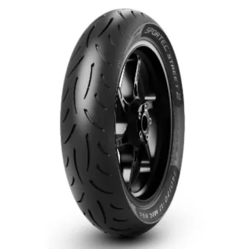   METZELER gumiköpeny 90/90-14 SPORTEC STREET 2 46S M/C TLP első/hátsó kerékre
