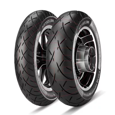 METZELER gumiköpeny 110/90-19 ME888 MARATHON ULTRA 62H TL M/C első kerékre