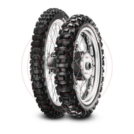 PIRELLI gumiköpeny 120/100-18 SCORPION XC MID HARD 68M TT M/C hátsó kerékre