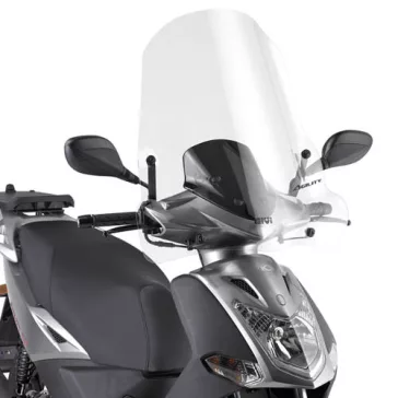   Plexi-szélvédő Kymco Agility 50-125-150-200 R16 (08-23) / Kymco Agility 125-200 R16+ (14-24) Kymco Agility S 125 (22-24) GIVI