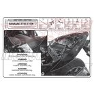 Csomagtartó alap Kawasaki Z 750 (07-14) / Kawasaki Z 1000 (07-09) GIVI