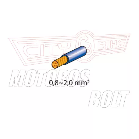 Tüzősaru készlet 6,3x0,8 mm csupasz (kábelvég)