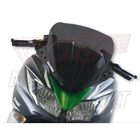 Plexi-szélvédő Kawasaki J 300 MALOSSI erősen sötétített