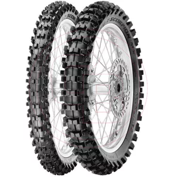   PIRELLI gumiköpeny 120/80-19 SCORPION MX32 MID SOFT 63M TT hátsó kerékre