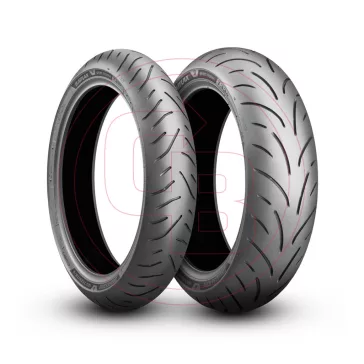   BRIDGESTONE gumiköpeny 120/70-19 BATTLAX T33 60W TL első/hátsó kerékre