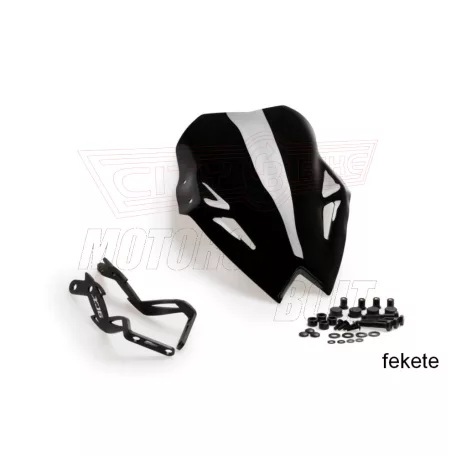 Plexi-szélvédő teljesen sötét színű YAMAHA XJ6 2009-2016 NAKED