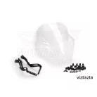 Plexi-szélvédő teljesen sötét színű YAMAHA XJ6 2009-2016 NAKED