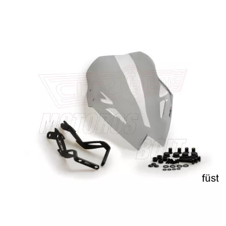 Plexi-szélvédő teljesen sötét színű YAMAHA XJ6 2009-2016 NAKED