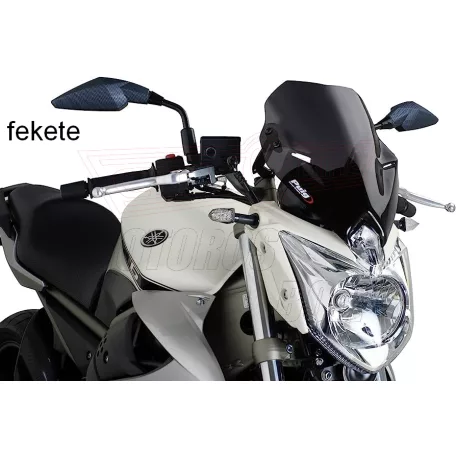 Plexi-szélvédő víztiszta színű YAMAHA XJ6 2009-2016 NAKED