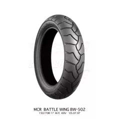   BRIDGESTONE gumiköpeny 150/70-17 BATTLE WING BW502 69V TL HONDA első kerékre
