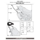 Csomagtartó alap BMW R 1200 R (2015-2018) / BMW R 1200 RS (2015-2018) / BMW R 1250 R (2019 > 2024) / BMW RS 1250 R (2019 > 2022)GIVI