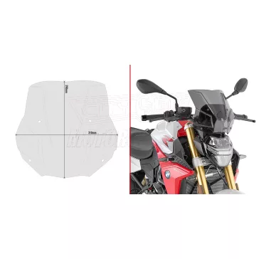 Plexi-szélvédő BMW F 900 R (2020-2026) GIVI