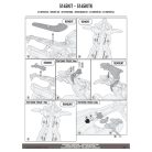 Kiegészítő szett oldaldoboz tartóhoz GIVI 5145KIT – BMW F 900 GS-hez (2024–2025, SR5145 nélkül)