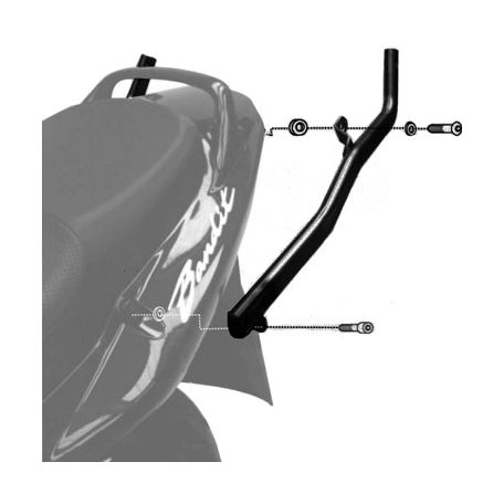 Csomagtartó alap Suzuki GSF 1200 Bandit / Bandit S (00-05) / Suzuki GSF 600 Bandit / Bandit S (00-04) GIVI