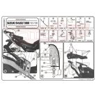 Csomagtartó alap Suzuki SV 650 / SV 650 S (03-08) / Suzuki SV 1000 / SV 1000 S (03-08) GIVI