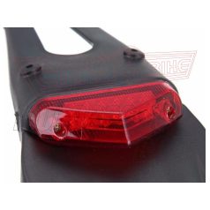 Sárvédő-toldat hátsó ledes/féklámpás ( piros )
