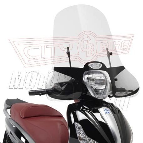 Plexi-szélvédő PIAGGIO BEVERLY 125IE-300IE (10-20) / BEVERLY 350 SPORT TOURING (12-20) GIVI