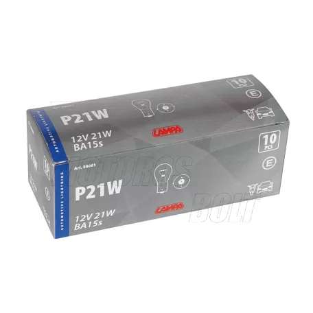Izzó 12V 21W BA15S LAMPA