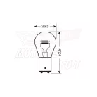 Izzó 12V 21/5W BAY15D LAMPA