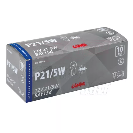 Izzó 12V 21/5W BAY15D LAMPA