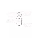Izzó 12V 5W BA15S LAMPA (2 darabos készlet)