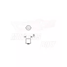 Izzó 12V 4W BA9S LAMPA (2db Izzót tartalmaz)