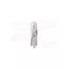Izzó 12V 1,2W T5 üvegfoglalat LAMPA
