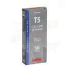 Izzó 12V 1,2W T5 üvegfoglalat LAMPA