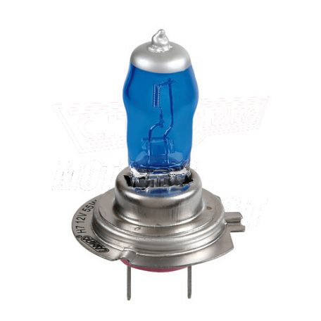 Izzó 12V 55W H7 halogén PX26d kék LAMPA (2 db-os)
