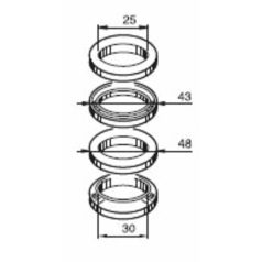 Kormánycsapágy YAMAHA AEROX (buzzetti)
