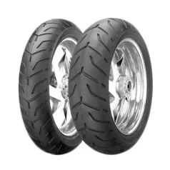   DUNLOP gumiköpeny 130/80B17 D408 65H TL első kerékre, kesekeny fehér csíkkal HARLEY-DAVIDSON