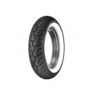 DUNLOP gumiköpeny 150/80B16 D401 71H TL hátsó kerékre WWW fehér oldalfal DOT 04-35/2023