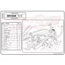 Csomagtartó alap BMW R 850 R (95-02) / BMW R 1100 R (95-01) GIVI