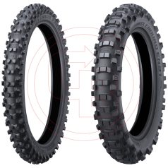   DUNLOP gumiköpeny 140/80-18 GEOMAX EN91 ENDURO FIM 70R TT hátsó kerékre