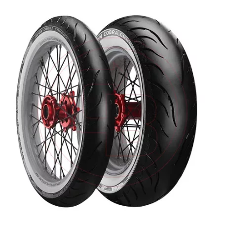 AVON gumiköpeny 100/90-19 COBRA CHROME WSW 57V TL első kerékre