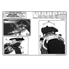   Csomagtartó alap BMW F 650 GS (00-03) / BMW F 650 GS Daalap (00-03) GIVI