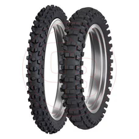 DUNLOP gumiköpeny 110/90-19 GEOMAX MX34 62M TT hátsó kerékre