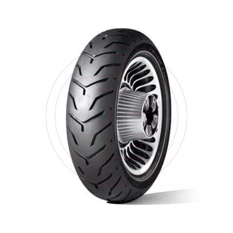 DUNLOP gumiköpeny 180/55-18 D407 T 80H TL hátsó kerékre