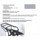 Csomagtartó konzol APRILIA SR 50 R / FACTORY