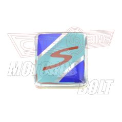 Embléma Vespa "S"  ( 15x13mm )